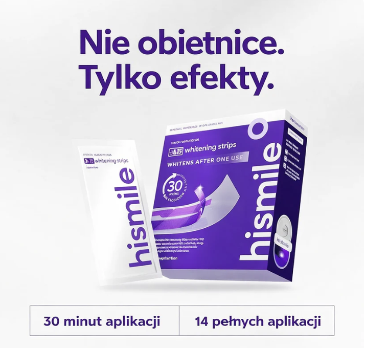 Paski wybielajaće HiSmile