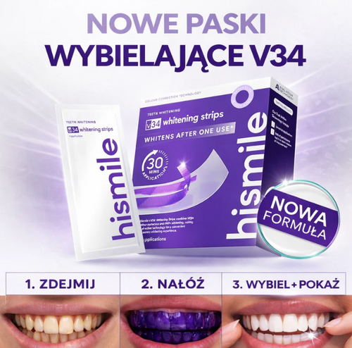 Paski wybielajaće HiSmile