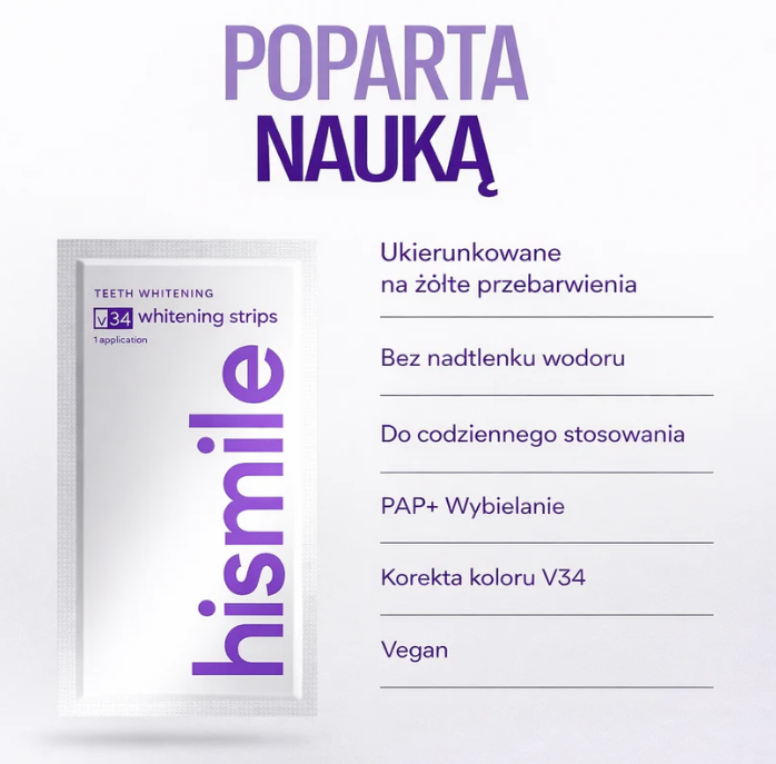 Paski wybielajaće HiSmile